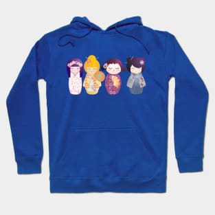 Kokeshis Four seasons Hoodie